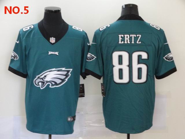 Men's Philadelphia Eagles #86 Zach Ertz Jersey NO.5;